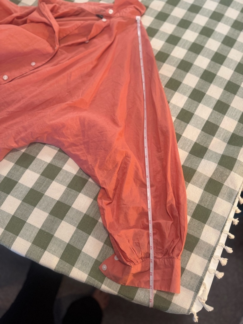 Banana Republic Coral Boxy Crop Shirt - Picture 14 of 15